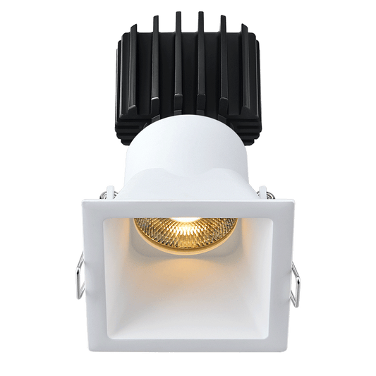 Studio Photography Marketing Image of Lotus LED Lights Product L3F-SDT-WH-LW24-3K95 for SimplySecured.ca Shopify