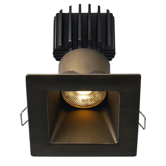 Lotus Tangra 3" Fixed Square Deep Regressed Wide Trim Bronze | L3F-SDW-BR