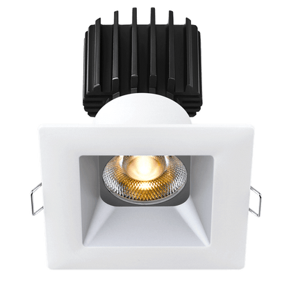 Lotus -  Tangra 3" Fixed Square Recessed Wide Trim Aluminum | L3F-SRW-AZ