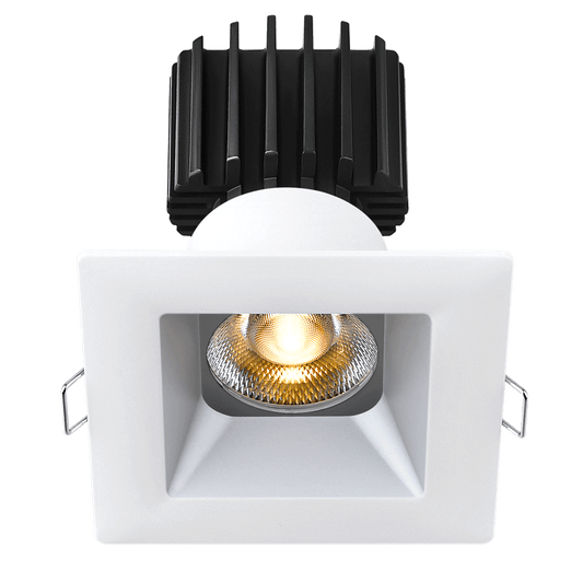 Lotus -  Tangra 3" Fixed Square Recessed Wide Trim Aluminum | L3F-SRW-AZ