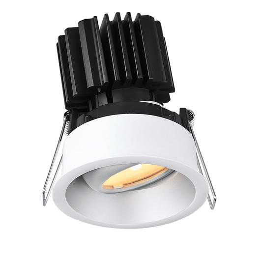 Lotus Tangra 3" Gimbal Round Recessed Thin Trim Aluminum | L3G-RRT-AZ