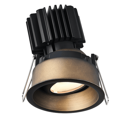 Lotus -  Tangra 3" Gimbal Round Recessed Thin Trim Bronze | L3G-RRT-BR