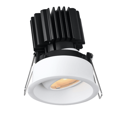 Lotus -  Tangra 3" Gimbal Round Recessed Thin Trim Aluminum | L3G-RRT-AZ