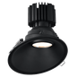 Lotus Tangra 4" Gimbal Round Sloped Thin Trim Black | L3G-RST-BK