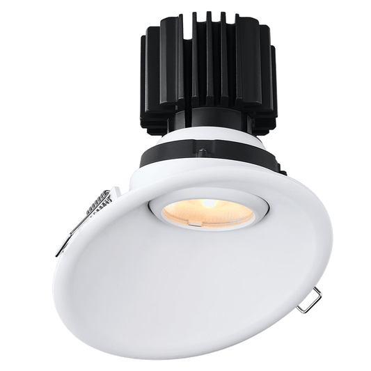 Studio Photography Marketing Image of Lotus LED Lights Product L3G-RST-BK-LB24-3K95 for SimplySecured.ca Shopify