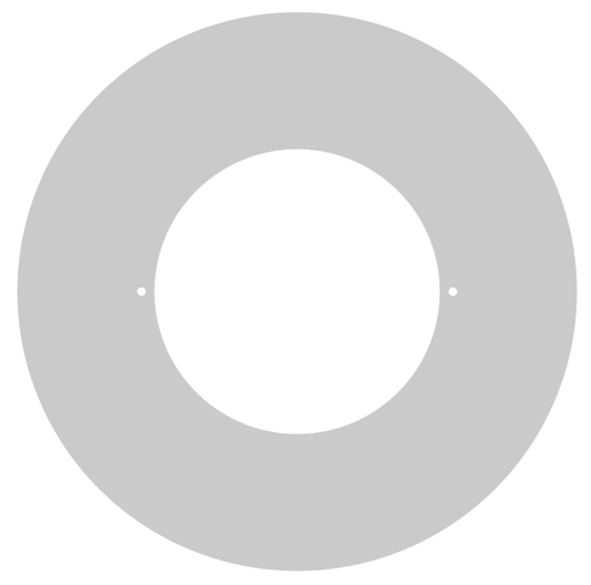 Product Display Visual of the SKU: LBL-4CGR-W for Marketing of theLotus 4" Goof Ring White OD 8 1/2" for TP120-347-RT4-C-DIM-G1-ES | LBL-4CGR-W