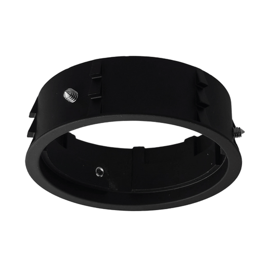 Product Display Visual of the SKU: LBL-WT-2-BK for Marketing of theLotus Wood Trimless Ring For 2" LBL models | LBL-WT-2-BK