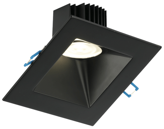 Product Display Visual of the SKU: LD3S-3018K-5SSL-WH for Marketing of theLotus 5" Square 30° Sloped Regressed LED 15W | LD3S-5SSL