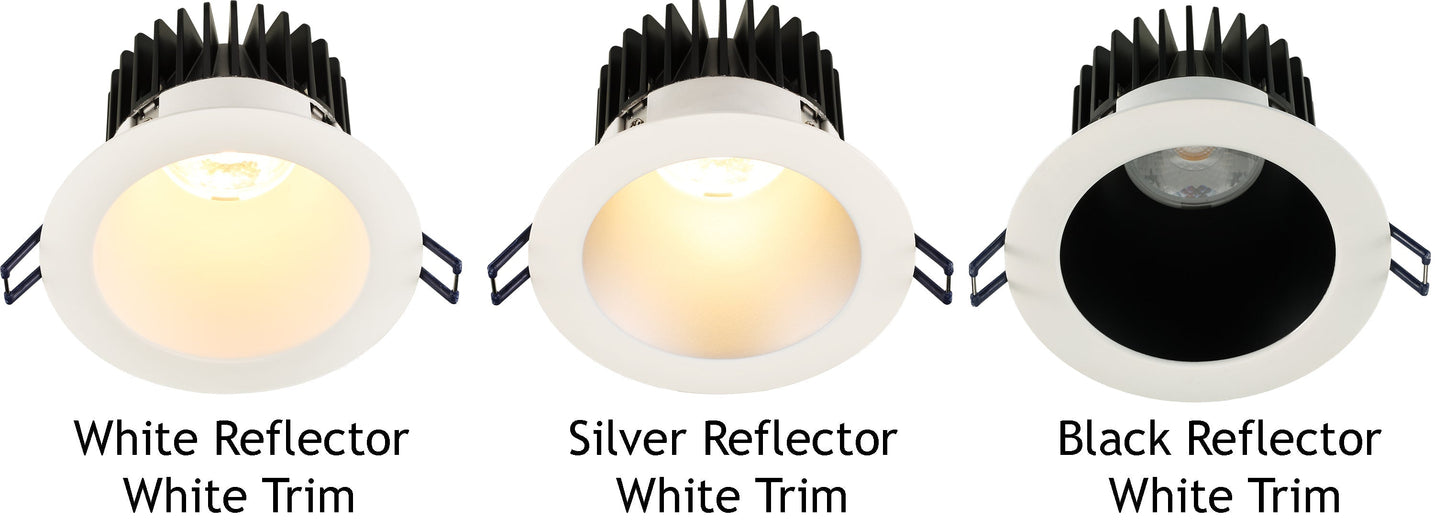 Studio Photography Marketing Image of Lotus LED Lights Product LD4R-27K-4R-SR-WT for SimplySecured.ca Shopify
