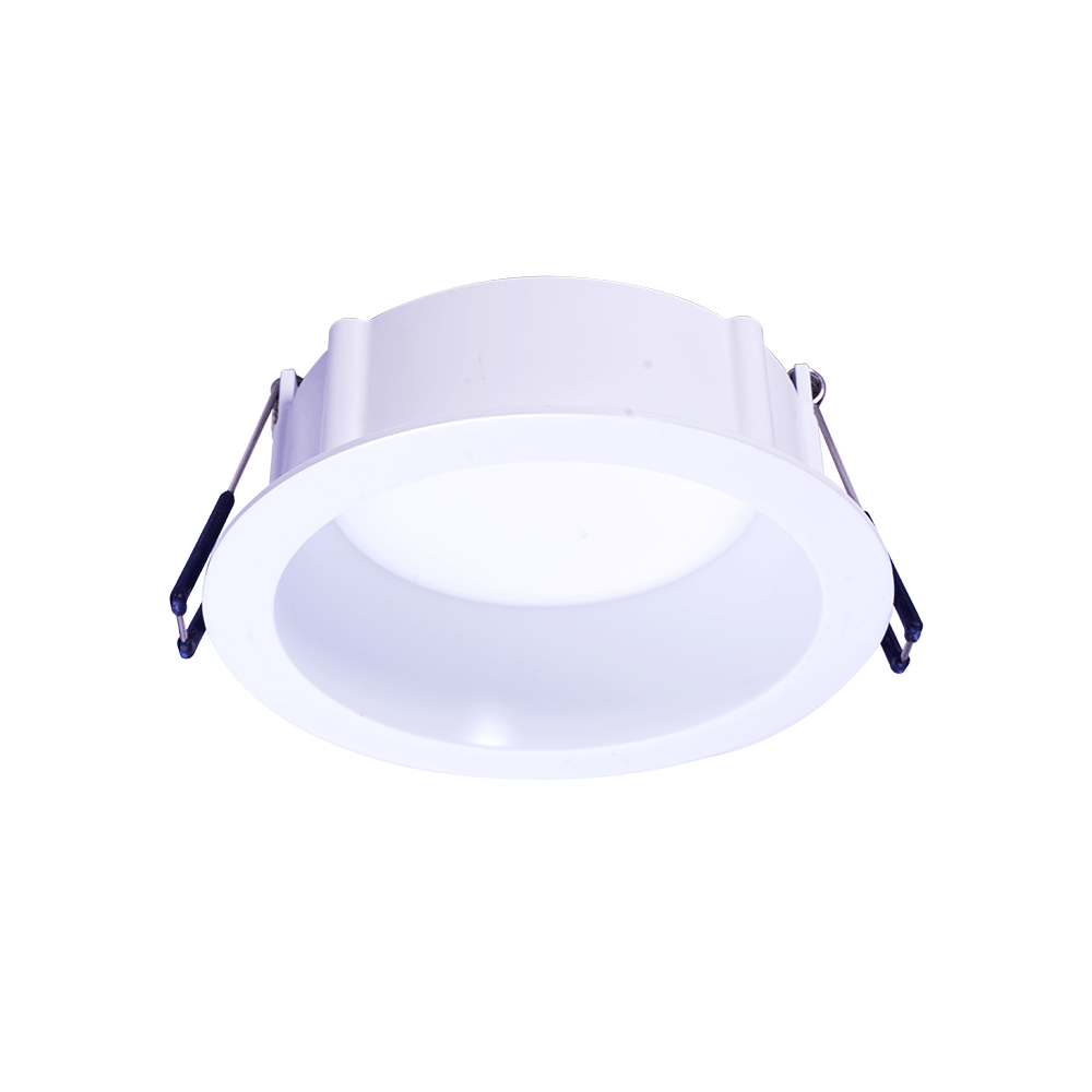 Product Display Visual of the SKU: LE4RR-5CCT-WH for Marketing of theLotus 4" Round Regressed Economy 5CCT IC Wet CRI 90+ | LE4RR