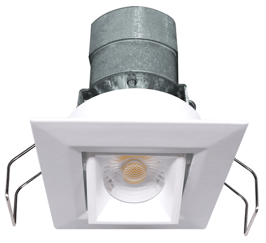 Lotus 2" Square Gimbal Mini Recessed LED 24V 6W | LED-1-S6W-G-SQ