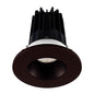 Lotus 2" Round Recessed 2700K LED 15W High Output Designer Series | LED-2-S15W