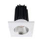 Lotus 2" Square Recessed 2700K LED 15W High Output Designer Series | LED-2-S15W