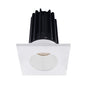 Product Display Visual of the SKU: LED-2-S15W-5CCT-2RRWH-2STWH for Marketing of theLotus 2" Square Recessed 5CCT LED 15W High Output Designer Series | LED-2-S15W