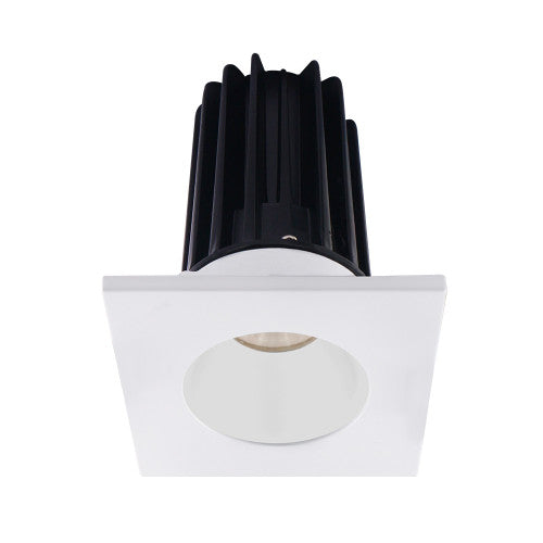 Product Display Visual of the SKU: LED-2-S15W-3018K-2RRWH-2STWH for Marketing of theLotus 2" Square Recessed 3018K LED 15W High Output Designer Series | LED-2-S15W