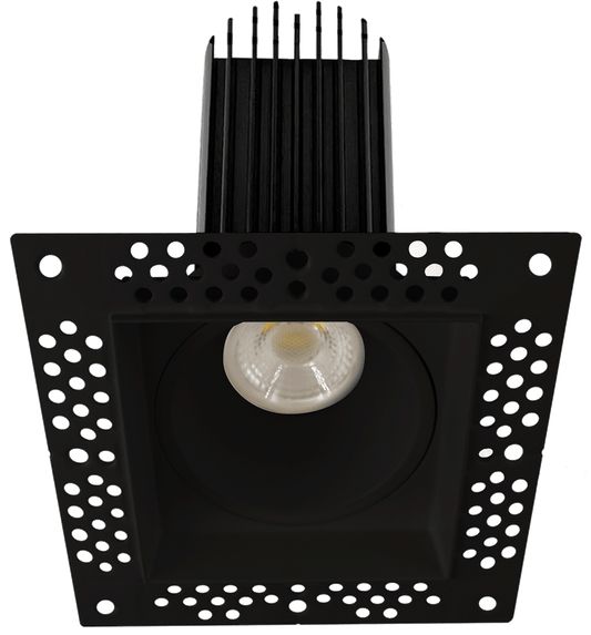 Lotus LED-2-S15W-T-SQ 2" Trimless Square Recessed LED - 5CCT or Dim to Warm | LED-2-S15W-L5CCT-T-SQ