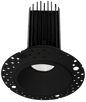 Product Display Visual of the SKU: LED-2-S15W-L5CCTBK-T for Marketing of theLotus 2" Trimless Round Recessed LED 15W High Output Designer Series | LED-2-S15W-L5CCT