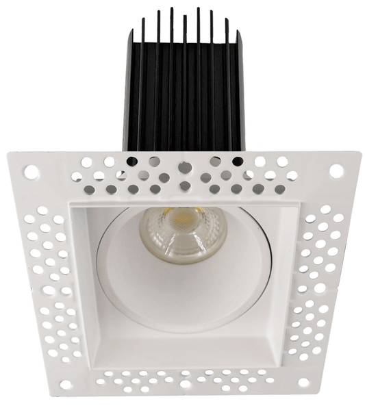 Lotus LED-2-S15W-T-SQ 2" Trimless Square Recessed LED - 5CCT or Dim to Warm | LED-2-S15W-L5CCT-T-SQ