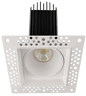 Lotus LED-2-S15W-T-SQ 2" Trimless Square Recessed LED - 5CCT or Dim to Warm | LED-2-S15W-L5CCT-T-SQ
