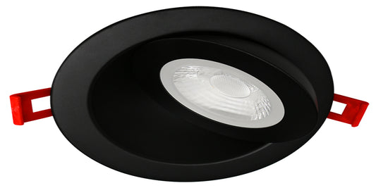 Lotus -  4" Round Floating Gimbal Recessed LED 9W | LED-4-S9W