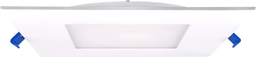 Product Display Visual of the SKU: LED-6-S12W-5CCTWH-SQ for Marketing of theLotus 6" Square Ultra Slim Budget 5CCT LED cETLus Energy Star Type IC Air Tight Damp 3 Year Warranty | LED-6-S12W-5CCTWH-SQ