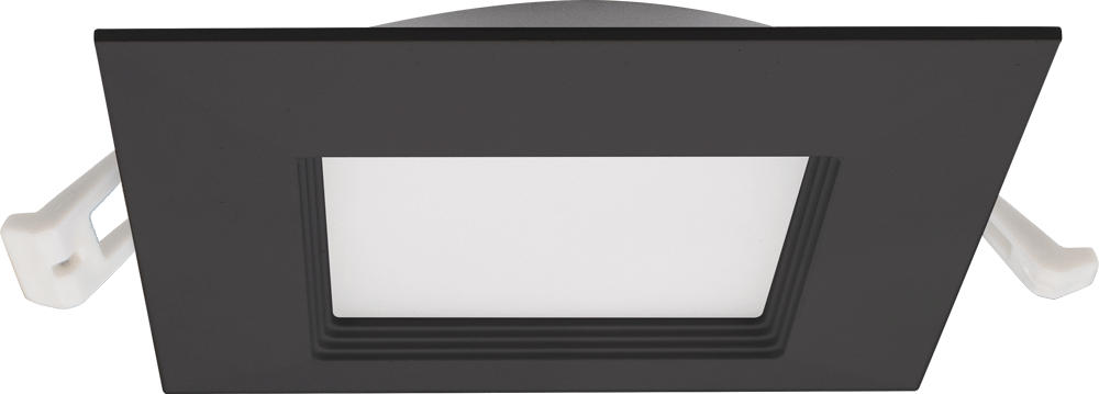 Lotus 4" Square Budget Baffle 9W 5CCT 27K-50K White Type IC | LED-S9W-5CCT-SQ-BF