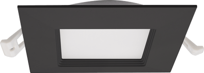 Lotus 4" Square Budget Baffle 9W 5CCT 27K-50K White Type IC | LED-S9W-5CCT-SQ-BF