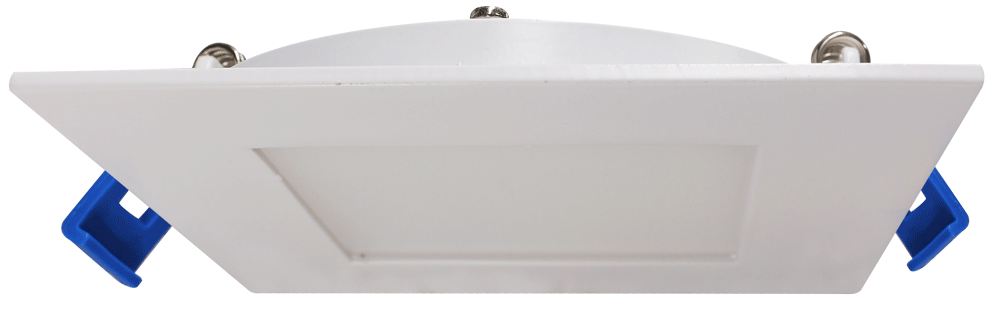 Product Display Visual of the SKU: LED-S9W-5CCTWH-SQ for Marketing of theLotus 4" Square Super Slim Budget LED 9W 5CCT | LED-S9W-5CCTWH-SQ
