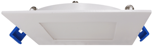 Product Display Visual of the SKU: LED-S9W-5CCTWH-SQ for Marketing of theLotus 4" Square Super Slim Budget LED 9W 5CCT | LED-S9W-5CCTWH-SQ