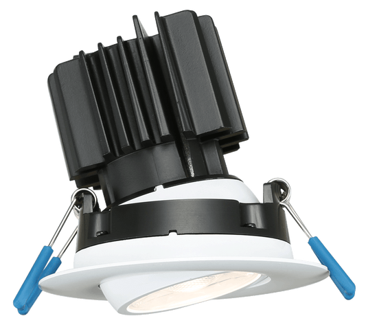 Product Display Visual of the SKU: LL3G-3018K-HO-WH for Marketing of theLotus 3" Eyeball Round Recessed Gimbal LED High Output 11W | LL3G-HO