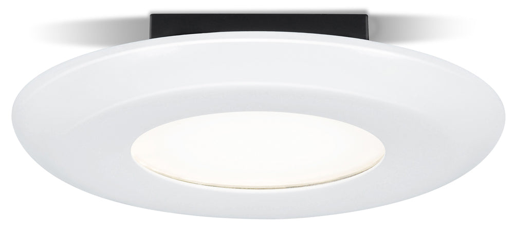 Product Display Visual of the SKU: LL4RBX-27K-WH for Marketing of theLotus EOL - 4" J-box Mount Round 11W 120V 110° CRI 90+ Wet Air-Tight | LL4RBX-27K-WH