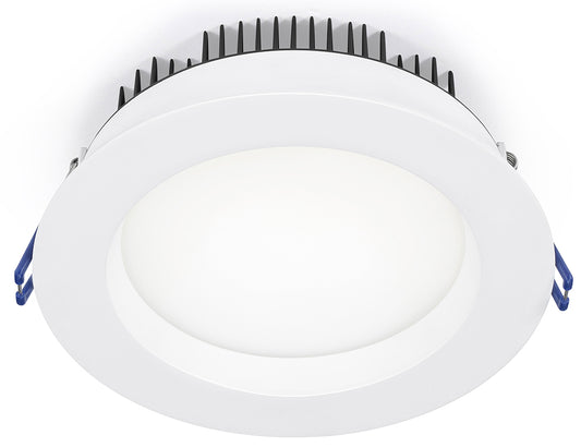 Product Display Visual of the SKU: LL6RR-30K-WH for Marketing of theLotus 6" Round Regressed Open Plenum LED 17W | LL6RR
