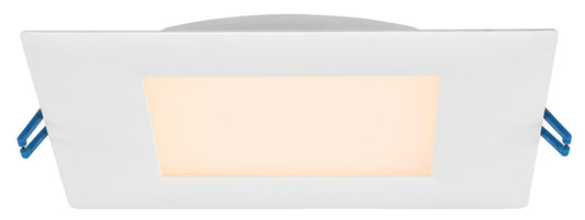 Lotus 6" Super Thin Square 17W 120V 110° CRI 80 Wet Type IC Air-Tight Energy Star | LL6S-27K-WH