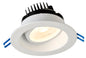 Product Display Visual of the SKU: LRG4-3018K-WH for Marketing of theLotus 4" Round Regressed Gimbal LED 11.4W | LRG4