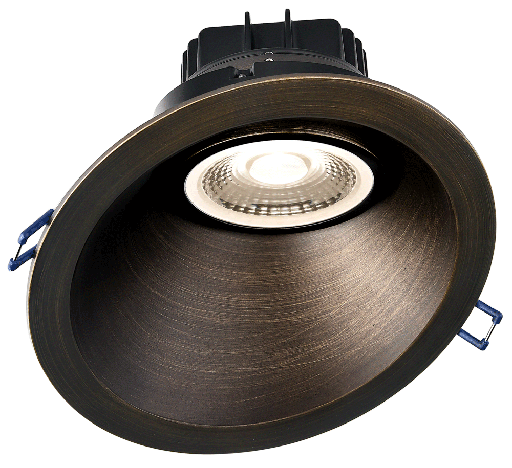 Lotus 6" Sloped Round Regressed Gimbal HO 18W 1500 lm 38° IC Wet CRI 90+ | LRG6-HO-6RSL