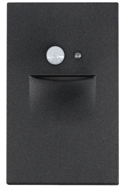 Lotus LED Step Light Vertical with Motion Sensor & Photocell | LSD04