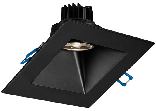 Product Display Visual of the SKU: LSG3-30K-5SSL-WH for Marketing of theLotus 5" Square Sloped Regressed Gimbal LED 7.5W | LSG3-5SSL