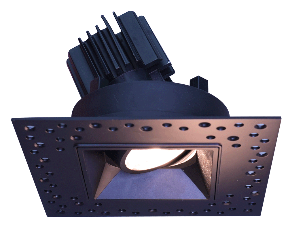 Lotus 3" Square Regressed Gimbal LED High Output 11W | LSG3-HO