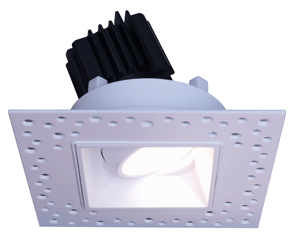 Lotus 3" Square Regressed Gimbal LED High Output 11W | LSG3-HO