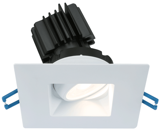 Product Display Visual of the SKU: LSG3-3018K-HO-WH for Marketing of theLotus 3" Square Regressed Gimbal LED High Output 11W | LSG3-HO
