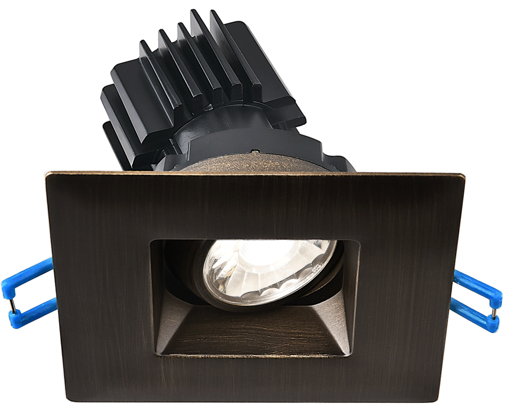 Lotus 3" Square Regressed Gimbal LED High Output 11W | LSG3-HO