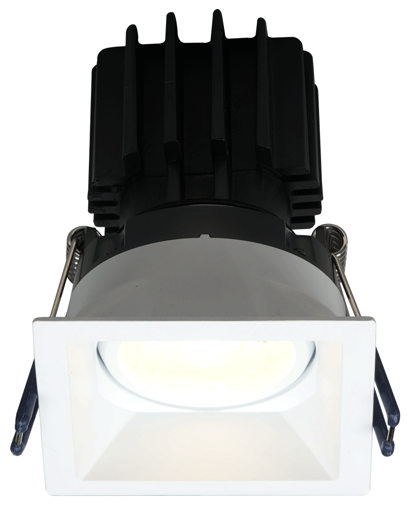 Lotus 3" Square Regressed Gimbal LED High Output 11W | LSG3-HO