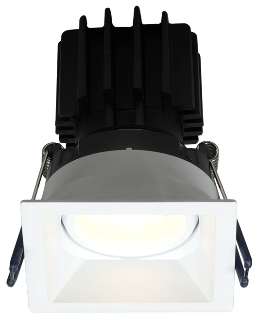 3" Square Regressed Gimbal Thin Trim | LSG3-HO-TT