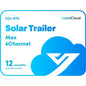 Luminys LCL-ST4 LumiCloud Solar Trailer (Annual Subscription License) for Canadian security dealers at SimplyControlled.ca