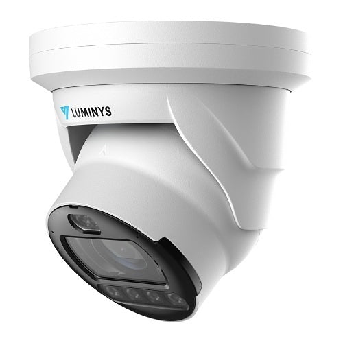 Luminys N5T-8DAV N5-D 8MP LumiDeterrent IP Standard Turret 2.7-13.5mm, IR White-lights Dual-mode for Canadian security dealers at SimplyControlled.ca