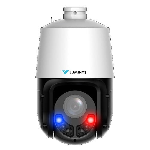 Luminys P44-8DB25 P4 8MP 25x LumiDeterrent PTZ Camera for Canadian security dealers at SimplyControlled.ca