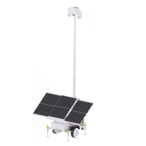 Luminys TG-113A LumiGuardian Solar Security Trailer With LumiCloud License and 4G Data 100GB USA/Canada/Puerto Rico for Canadian security dealers at SimplyControlled.ca