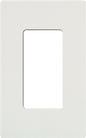 Lutron Nova T 1-Gang Architectural Wall Plate - Fits 1 Accessory  | NT-R3-NFB