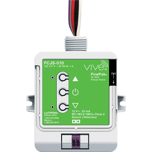 Lutron Vive PowPak Wireless 0-10V Fixture Control (8-Pack) | FCJS-010-BULK8