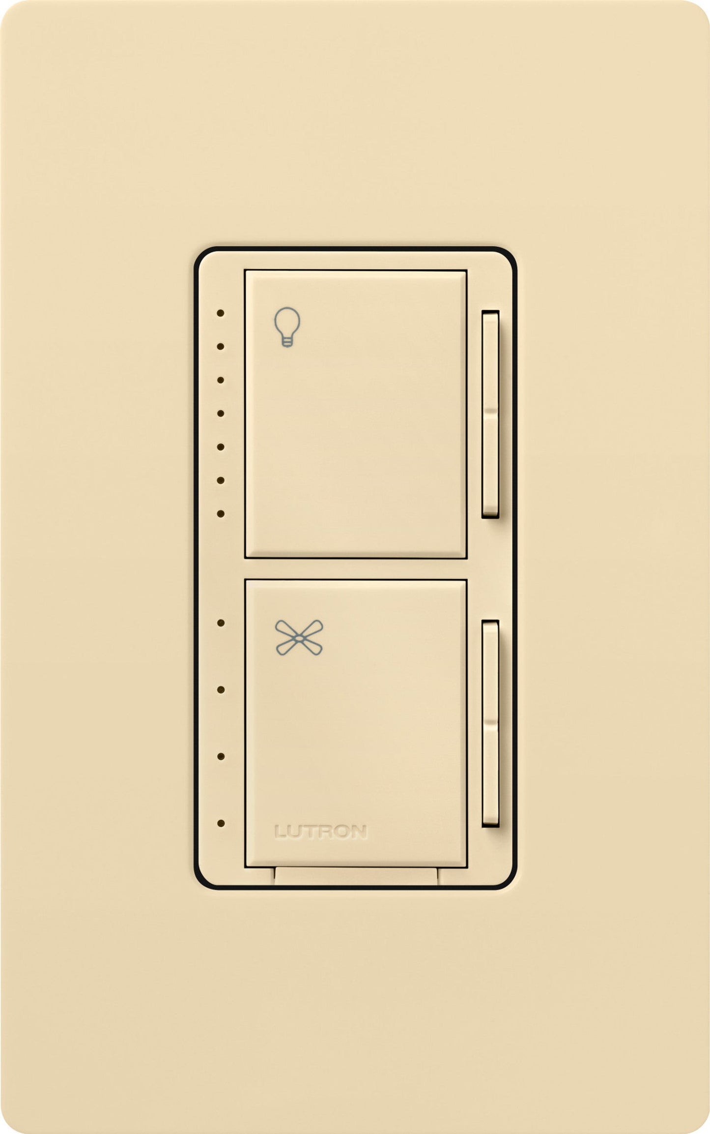 Lutron Maestro Dual Control - LED+ Dimmer & 4-Speed Fan | MACL-LFQH-XX-C
